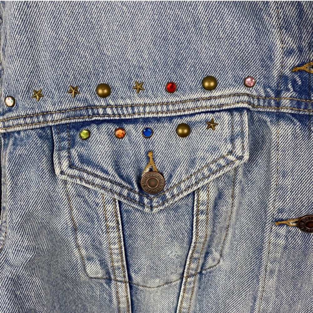 Levi’s Reach for the Sky Baggy Trucker Jacket sz M - Picture 5 of 9